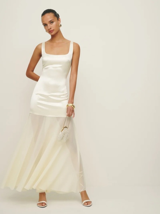 Reformation Dresses & Skirts - Reformation Zaire Dress in Ivory